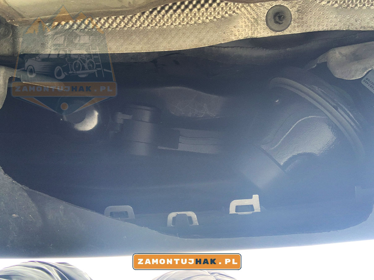 montaż haka elektrycznego audi A6